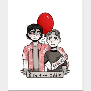 Richie and Eddie from It Posters and Art